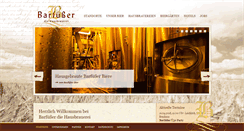 Desktop Screenshot of barfuesser-brauhaus.de